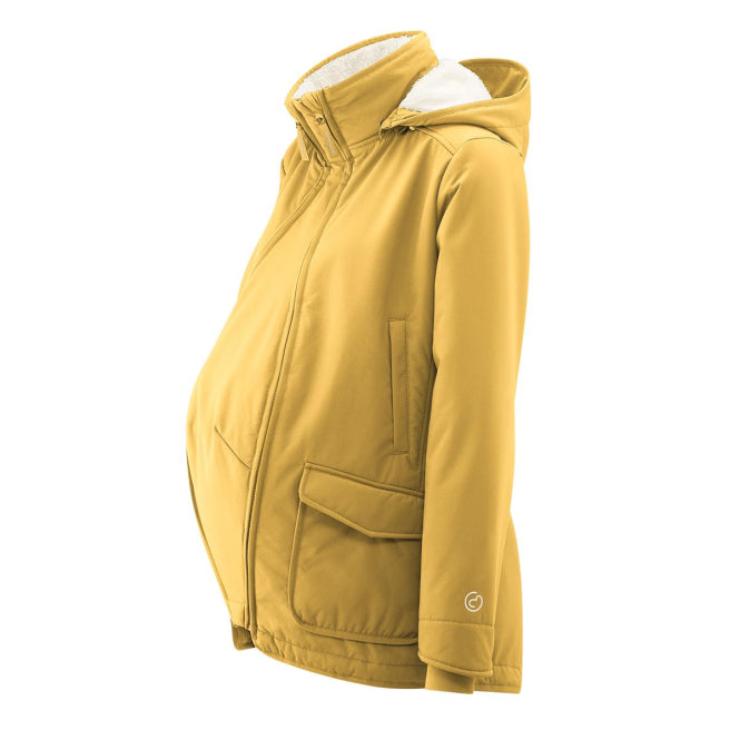 Mamalila Winter Tragejacke Cosy Allrounder | khaki, senf, agave