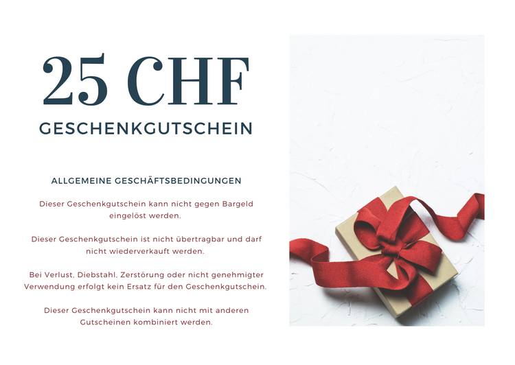 Geschenkgutschein für dich