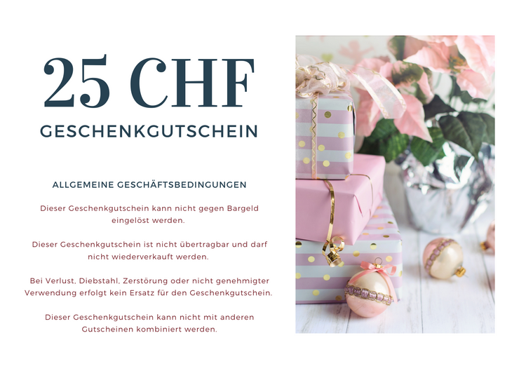 Geschenkgutschein zum Geburtstag