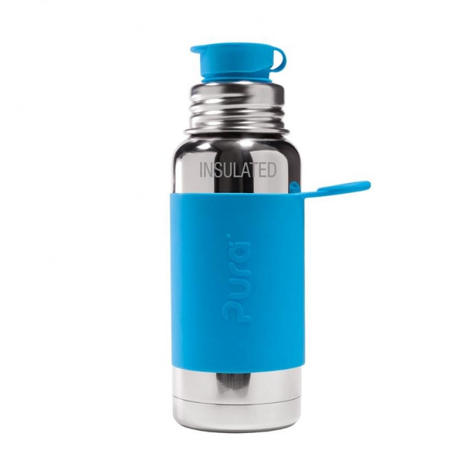 Pura Sport Isolierflasche 475 ml Aqua