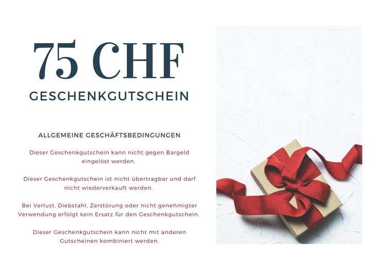 Geschenkgutschein für dich