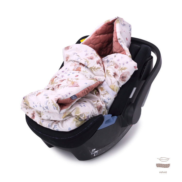 Decke für Babyschale Makaszka Fairies