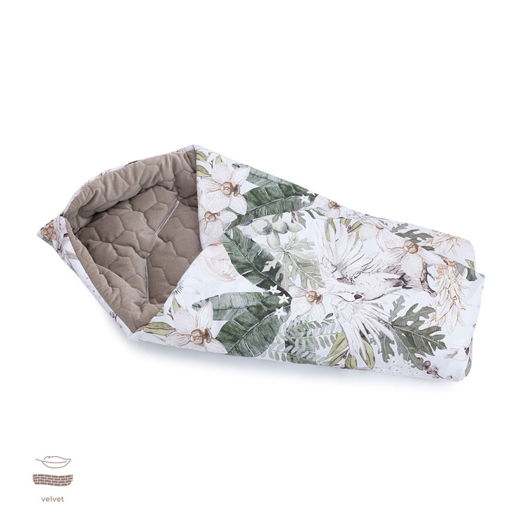 Decke für Babyschale Makaszka Tropical Vibes
