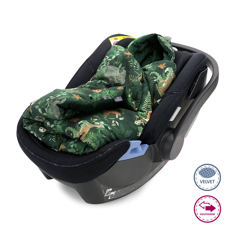 Decke für Babyschale Makaszka Woodland