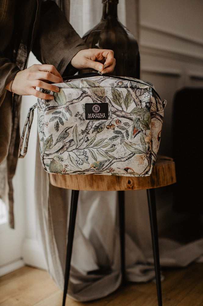 Eine Kosmetiktasche für kleine Gegenstände