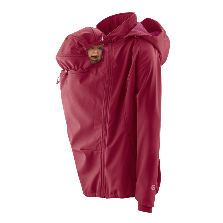 Mamalila Softshell Babywearing Jacket Allrounder | beere