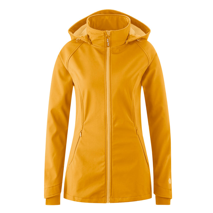 Mamalila Softshell Babywearing Jacket Allrounder | senf