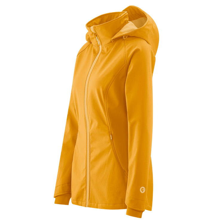 Mamalila Softshell Babywearing Jacket Allrounder | senf