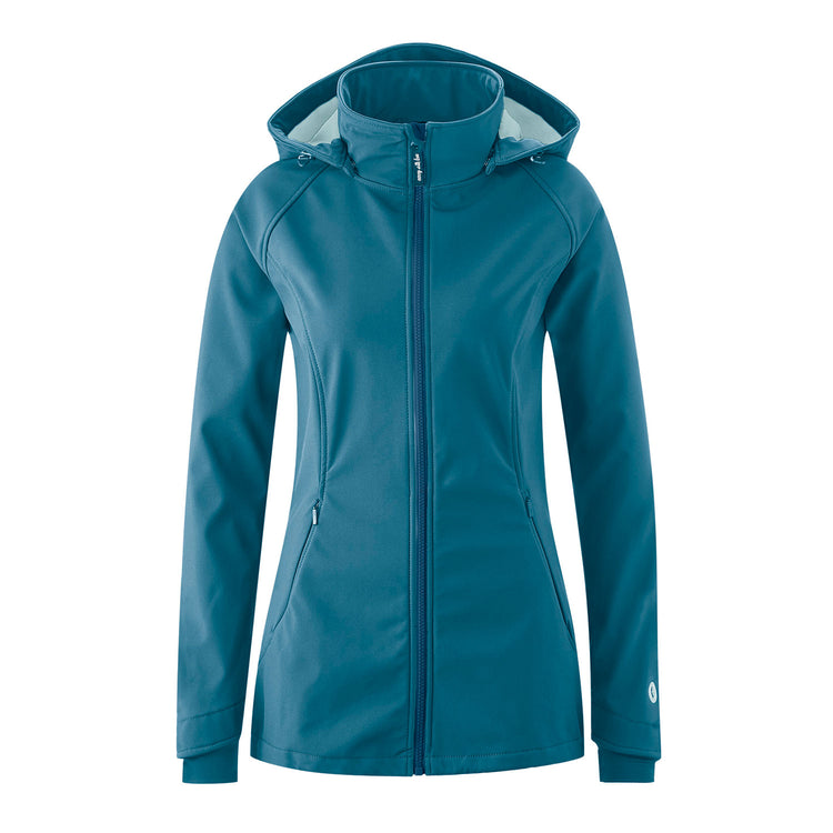 Mamalila Softshell Babywearing Jacket Allrounder | aquamarin