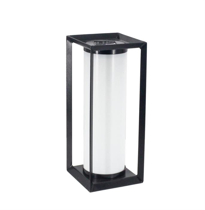 Solarlampe, Solarleuchte, Laterne Metall, Outdoor Lampe mit Solar