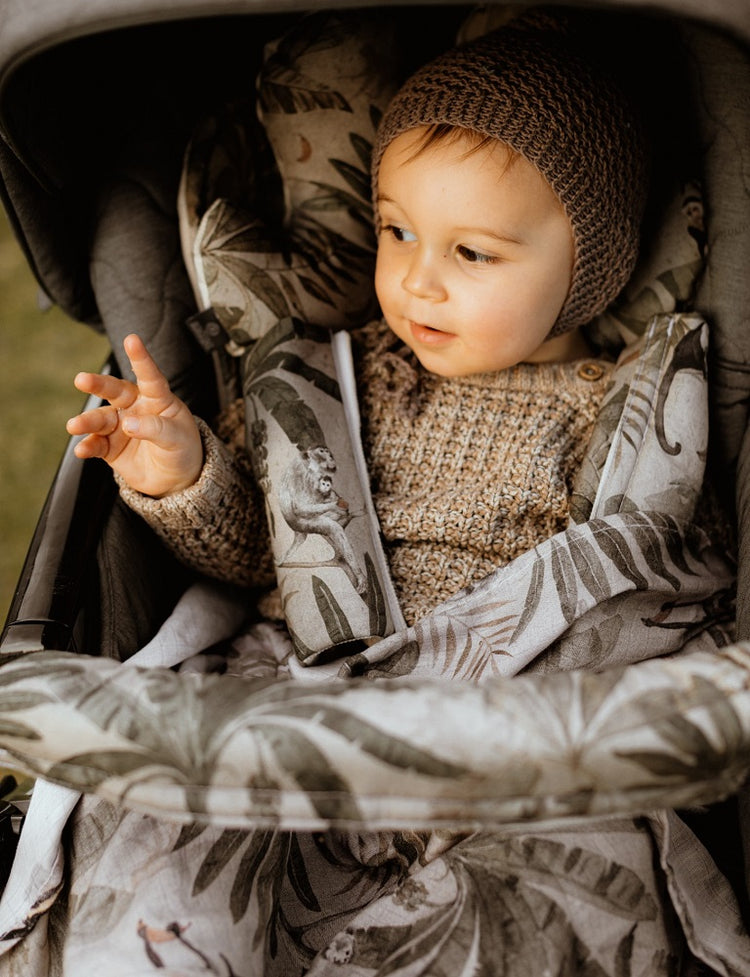 Griffschutz für Kinderwagen Universal, Bügelschoner | Makaszka - Magic Forest