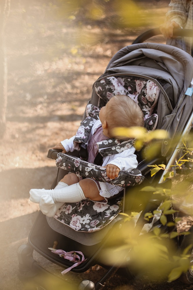 Griffschutz für Kinderwagen Universal, Bügelschoner | Makaszka - Sawanna