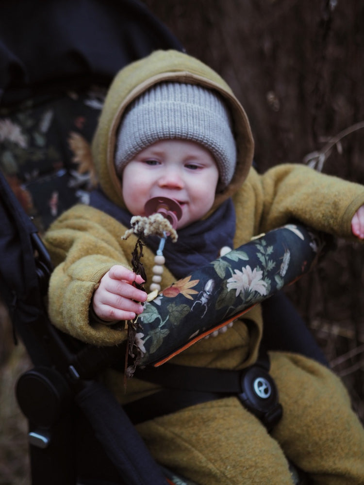Griffschutz für Kinderwagen Universal, Bügelschoner | Makaszka - Monkeys