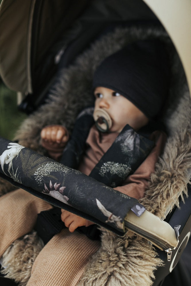 Griffschutz für Kinderwagen Universal, Bügelschoner | Makaszka - Woodland