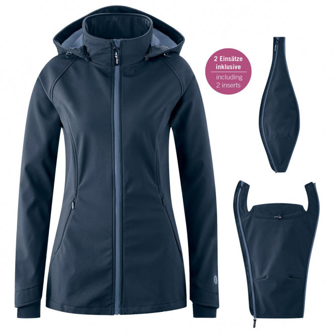 Mamalila Softshell Babywearing Jacket Allrounder | navy