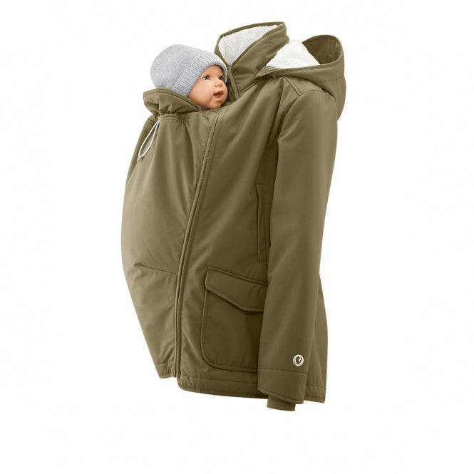Mamalila Winter Tragejacke Cosy Allrounder | khaki, senf, agave
