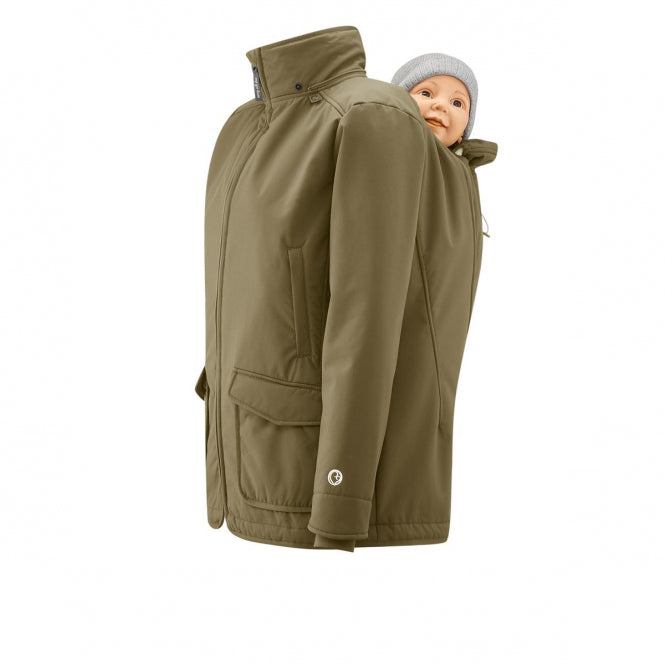 Mamalila Winter Tragejacke Cosy Allrounder | khaki, senf, agave