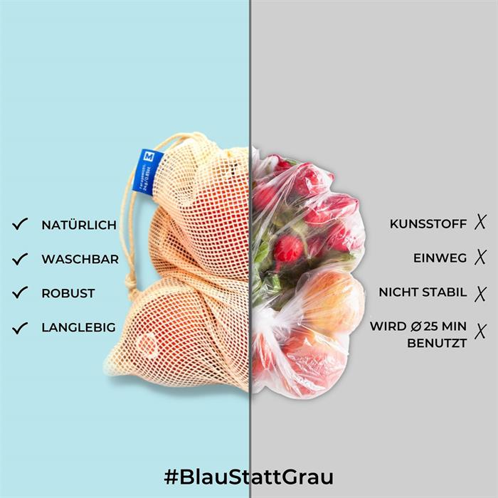 Stoffstück zum Anbringen von Klebeetiketten