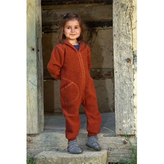 Engel Wollwalk Overall mit Reissverschluss
