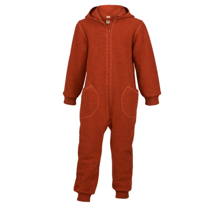 Engel Wollwalk Overall mit Reissverschluss