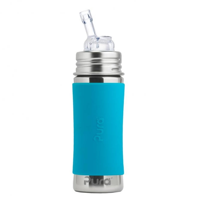 Pura Trinkhalmflasche 325ml Aqua