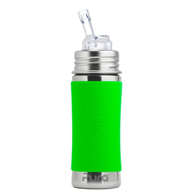 Pura Trinkhalmflasche 325ml Green