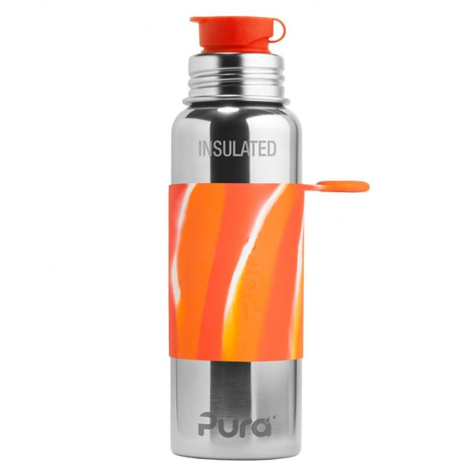 PURA SPORT ISOLIERFLASCHE 650 ML ORANGESWIRL