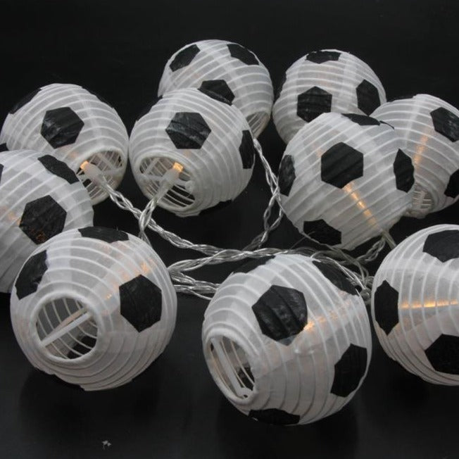 Deko Lichterkette Fussball