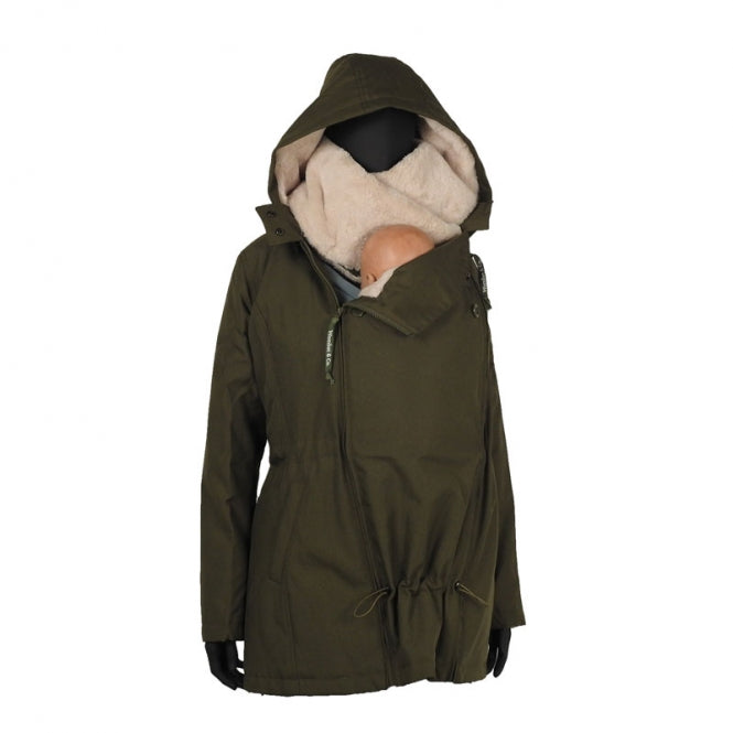 natürlich atmungsaktiv wind- und wasserresisten wombat green beige