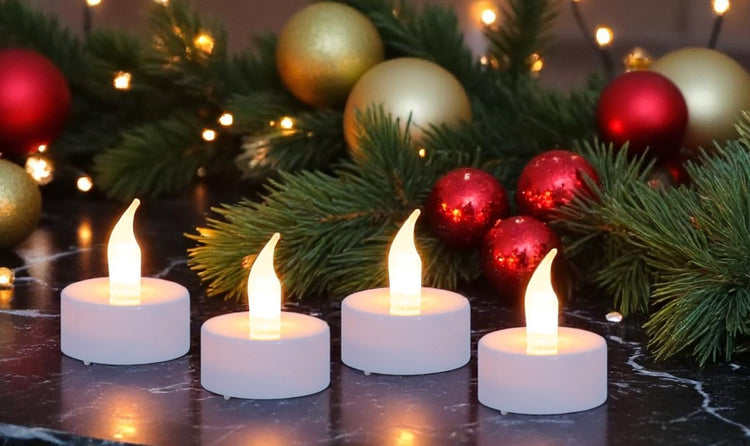 LED Teelicht 4er Set inkl. Batterien