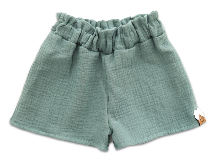 Paperbag Shorts | Musselin | dusty mint