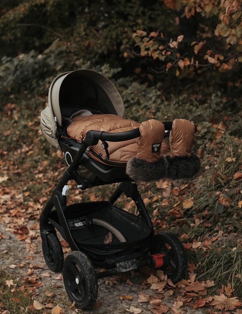 Handschuhe für Kinderwagen / Handwärmer - Monkeys