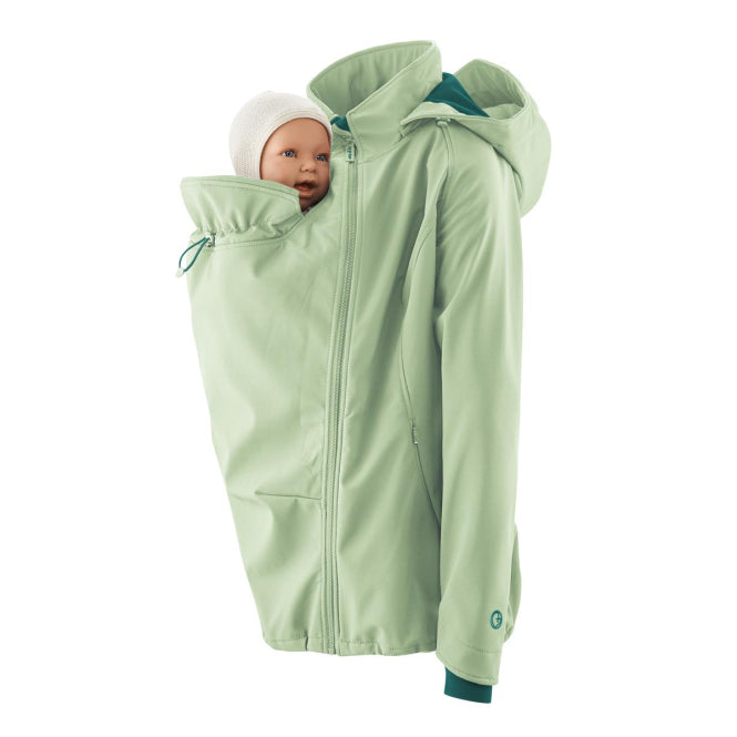 Mamalila Softshell Babywearing Jacket Allrounder | grün